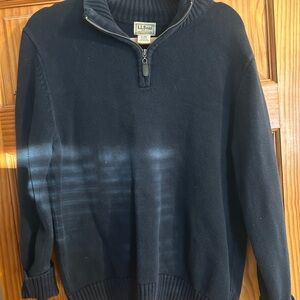 L.L. Bean Men's Navy Blue Sweater